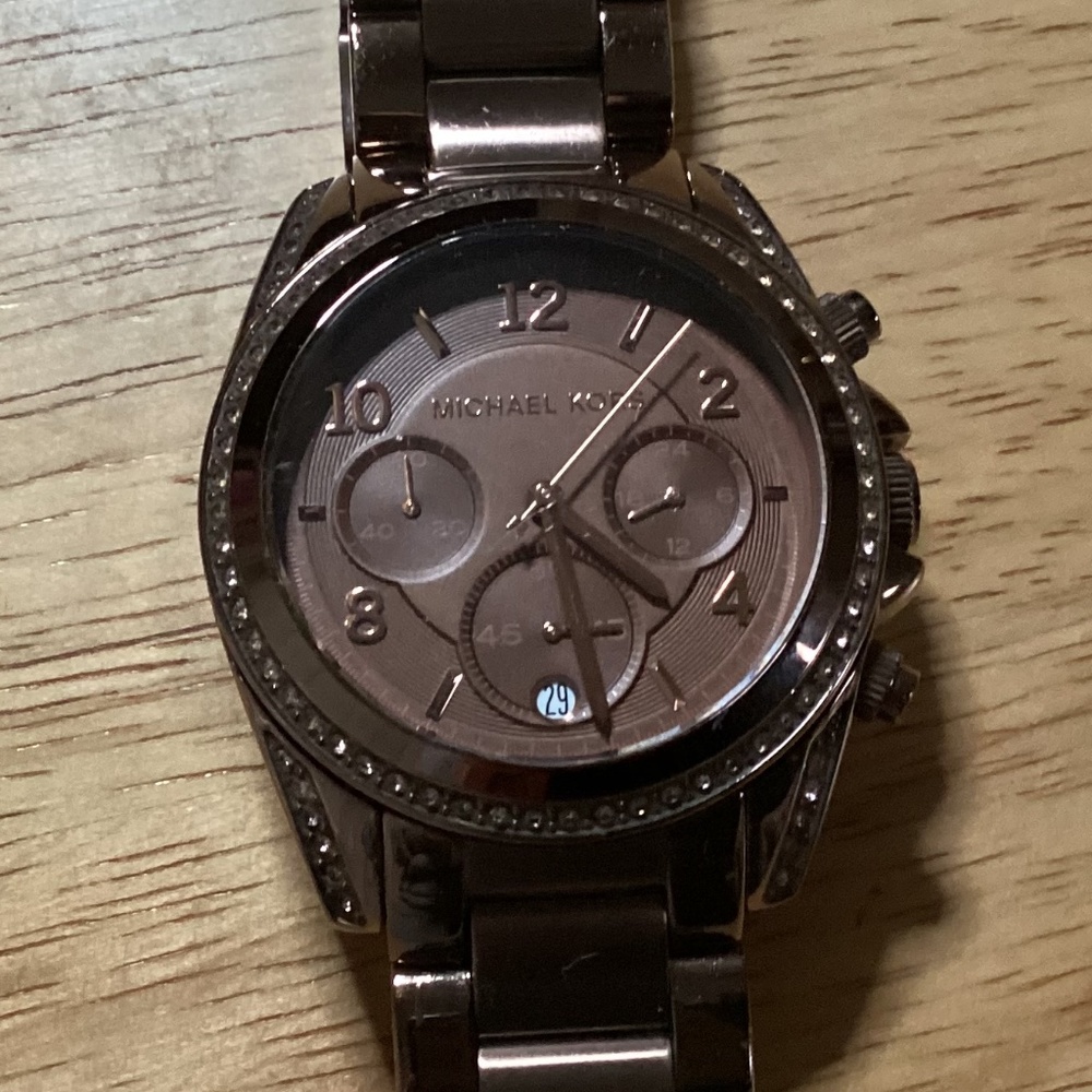 Michael Kors Blair Chronograph Bronze-tone Women’s Watch MK5493